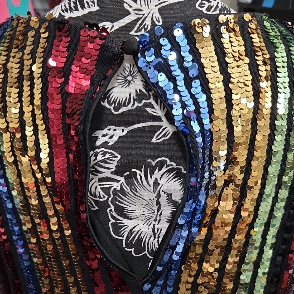 Torrid Multicolor Sequin Mini Dress - Picture 4 of 5